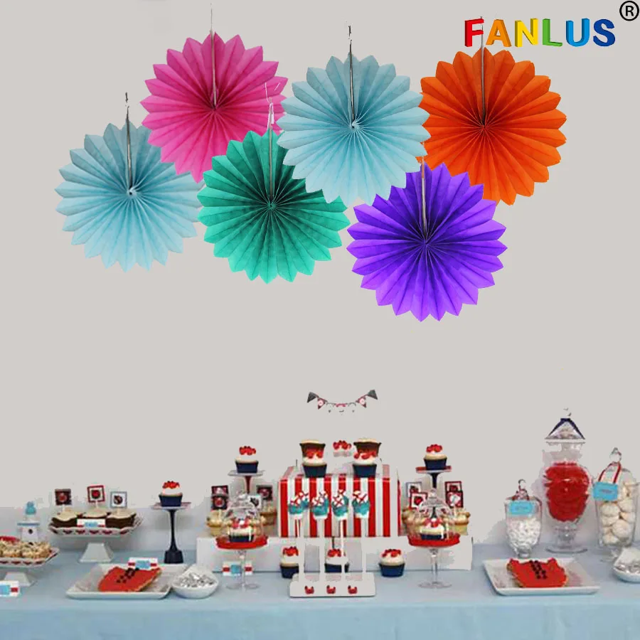 6 дюймов 1 шт. тканевые искусственные бумажные свадебные украшения фон висячий