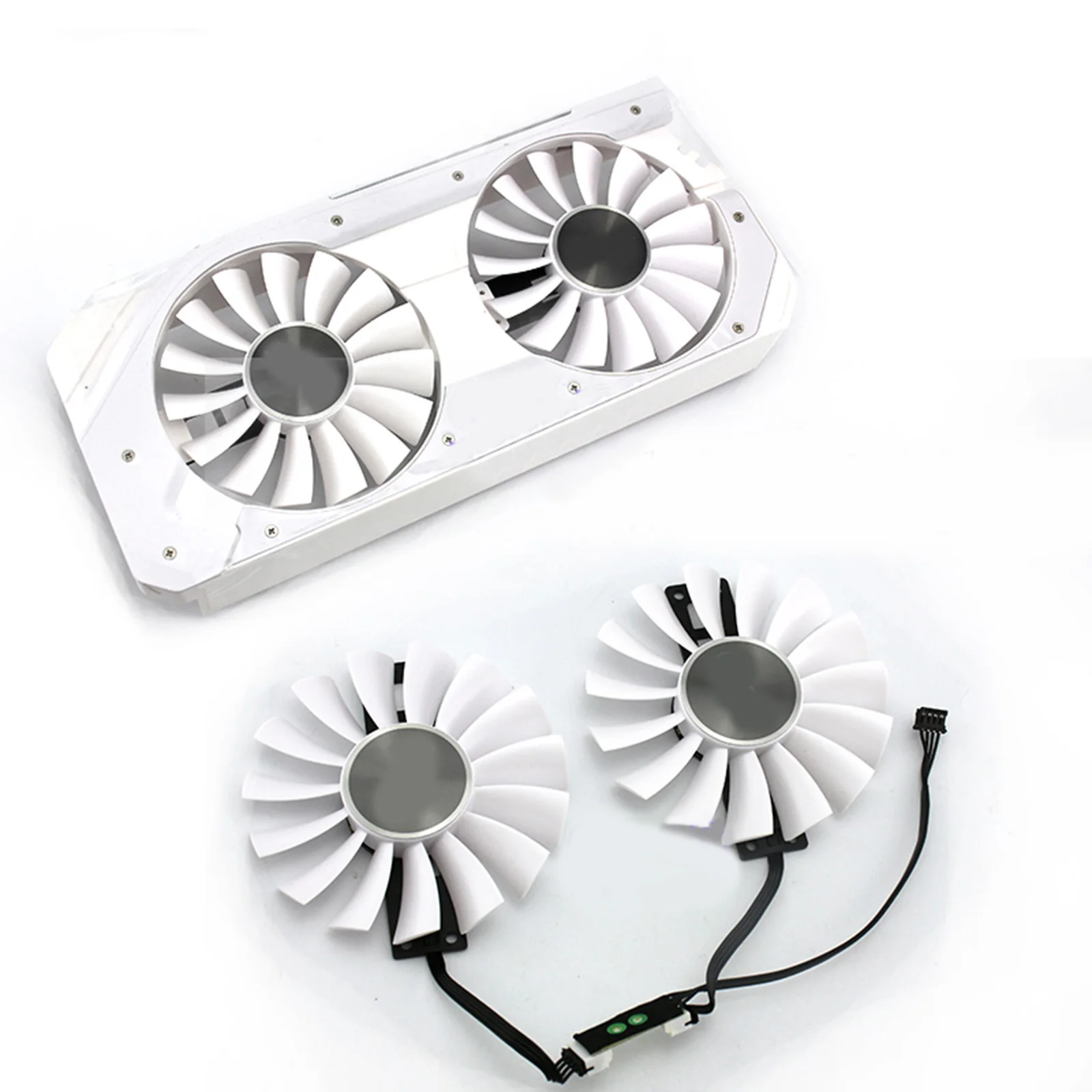 

FD9015U12S Graphic Video Fan For Palit GeForce GTX 1060 HV White Monster EMTEK