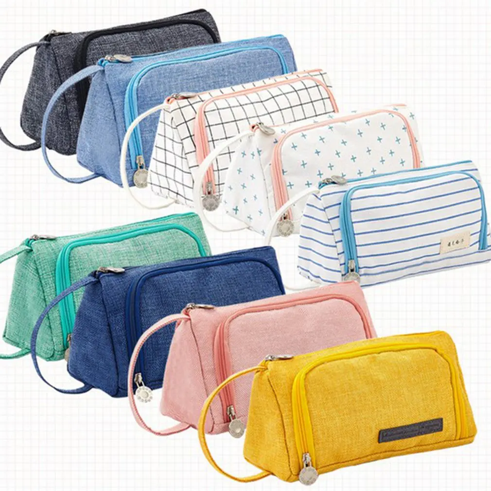 

Large Capacity Pencil Case Kawaii School Pen Case Supplies School Pencil Bag Pencils Pouch Stationery