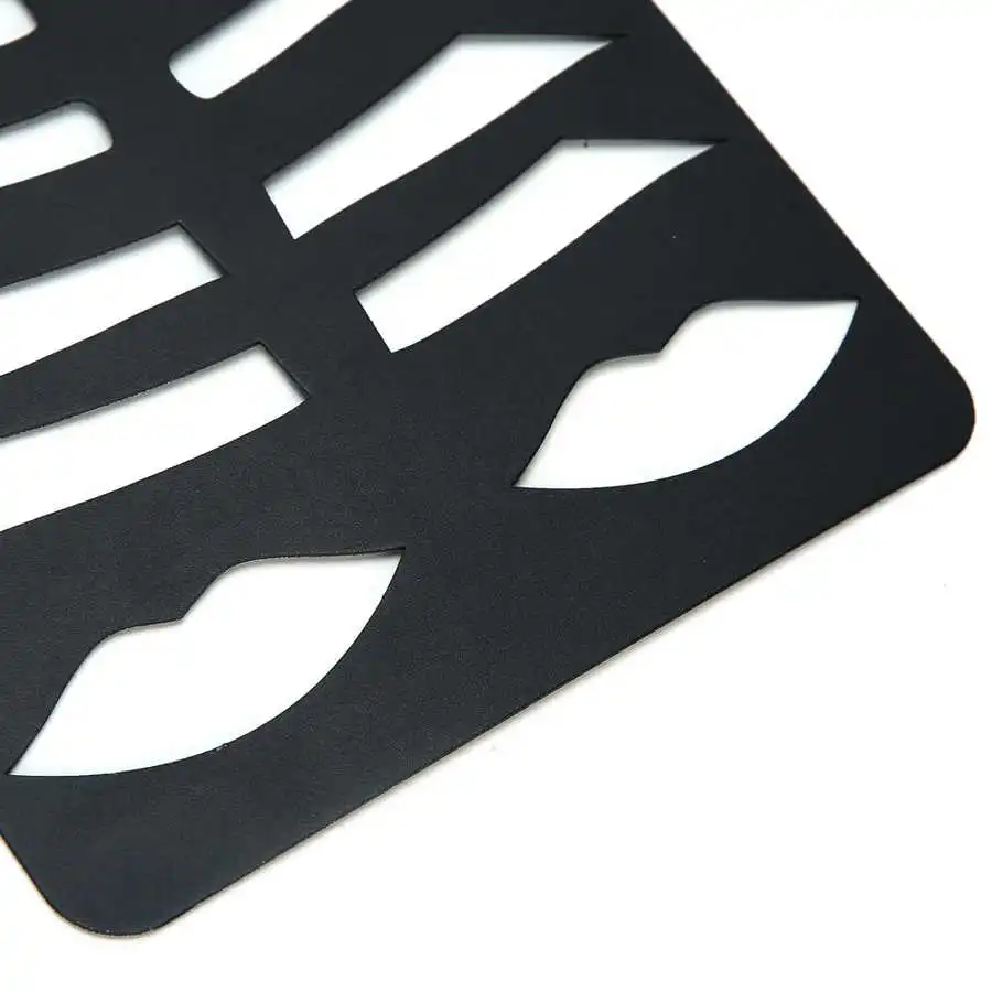 Трафареты для бровей 7 шт. трафареты губ модный набор макияжа принадлежности