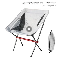 portable lightweight fishing chair with bag folding extended seat ultralight detachable travel home camping bbq garden hiking