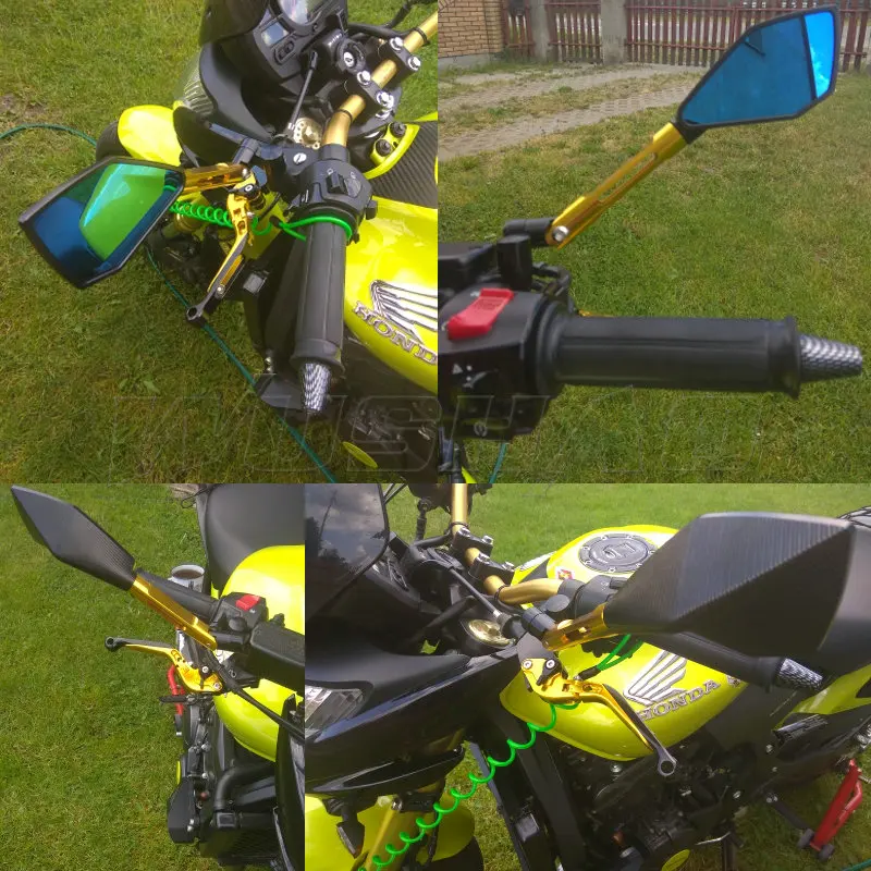 Задние боковые зеркала заднего вида с ЧПУ для Honda CBF600 CBF600N CBF500 CB500 CBF250 CBF 600 500