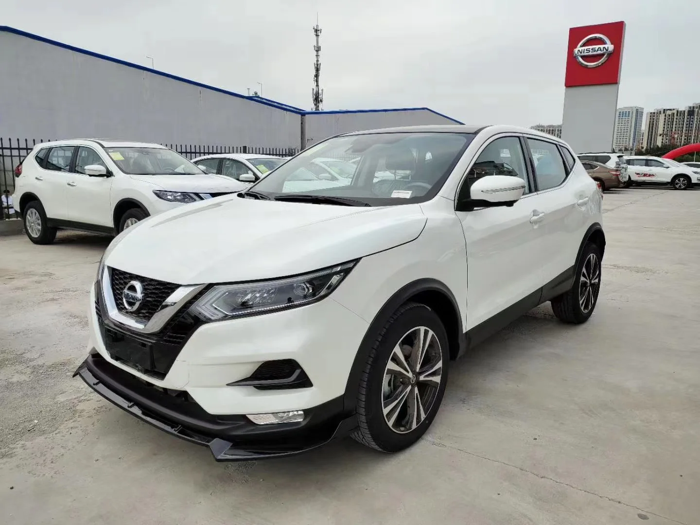 For Nissan Qashqai Body kit spoiler 2014-2019 ABS Rear lip rear front Bumper Diffuser Bumpers Protector | Автомобили и мотоциклы