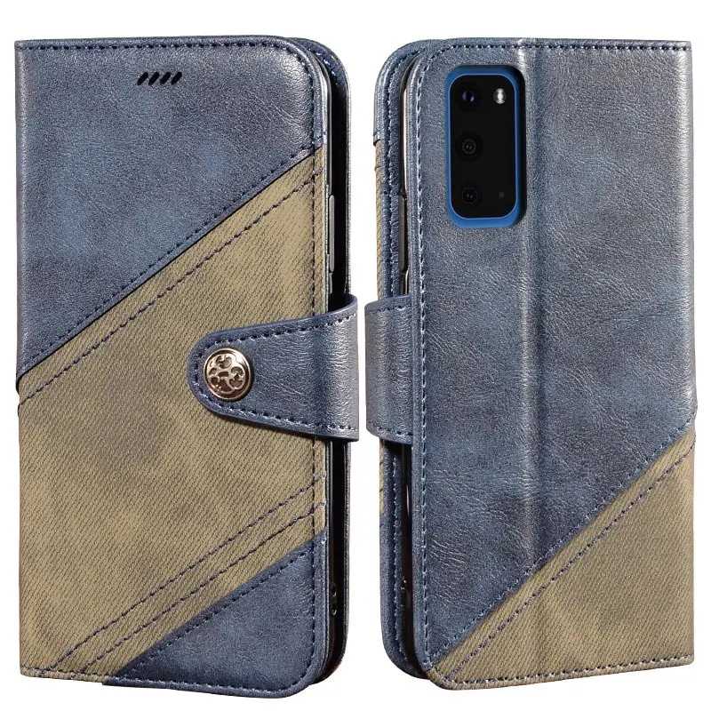 

Чехол-книжка для Samsung Galaxy S20 6,2, кожаный, противоударный