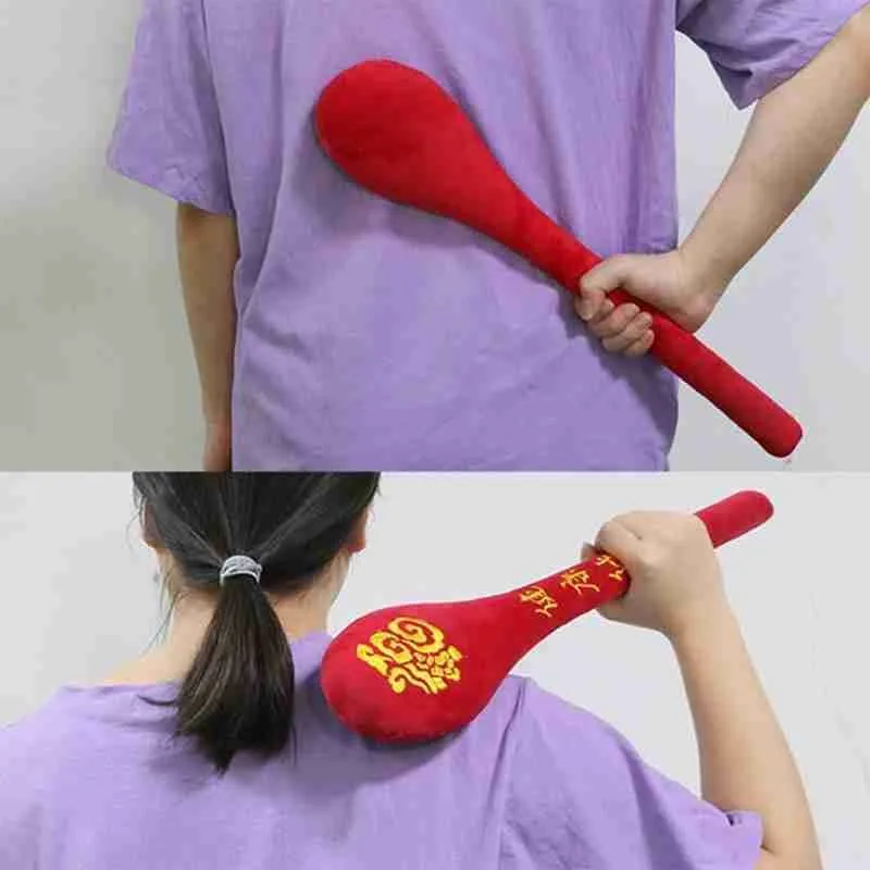 

Healthy Meridian Shoot Latex Handheld Hammer Pat Stick Acupoint Therapy Massager Fitness Aid Massage Tool Body Health Care Tools