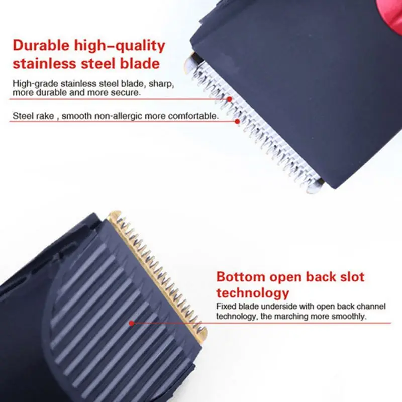 SURKER профессиональная электрическая машинка для стрижки волос перезаряжаемая