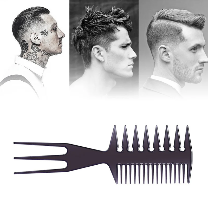 

Hot Dyeing Comb Double-Sided Wide Fine Tooth Comb Hair Salon Hairdressing Tool t6