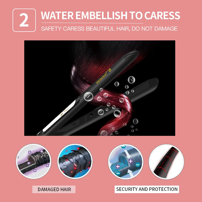 

2020 Best Mini Hair Straighteners & Flat Irons for All Hair Travel Size Beauty Products High Quality Flat Iron Ceramic Private