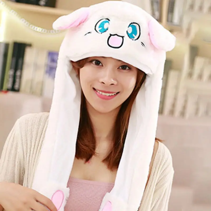 Милый кролик олень свинья животное плюшевая шляпа Kawaii подушка безопасности