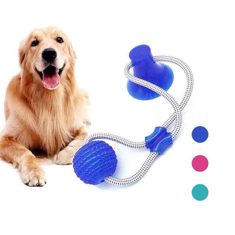 Многофункциональная молярная резиновая игрушка для собак жевательный шарик