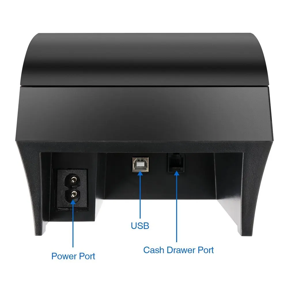 NETUM 1809DD портативный 58 мм Bluetooth термопринтер с поддержкой Android/IOS и 5890K USB термопринтер для POS системы