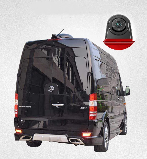 

Waterproof Night Vision Backup Car Brake Light Camera Use For Benz Sprinter Vw Crafter