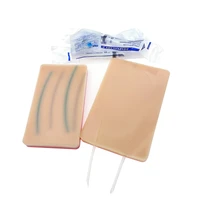 silicone model venipuncture iv injection training pad human skin suture training model
