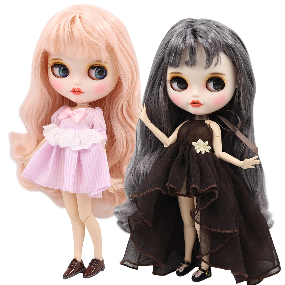Кукла ICY DBS blyth индивидуальная кукла для лица белая кожа совместное тело матовое