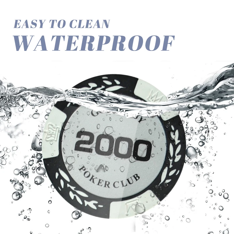 5 шт./лот глиняные покерные чипы наборы Техасский Холдем пшеничная игра pokers