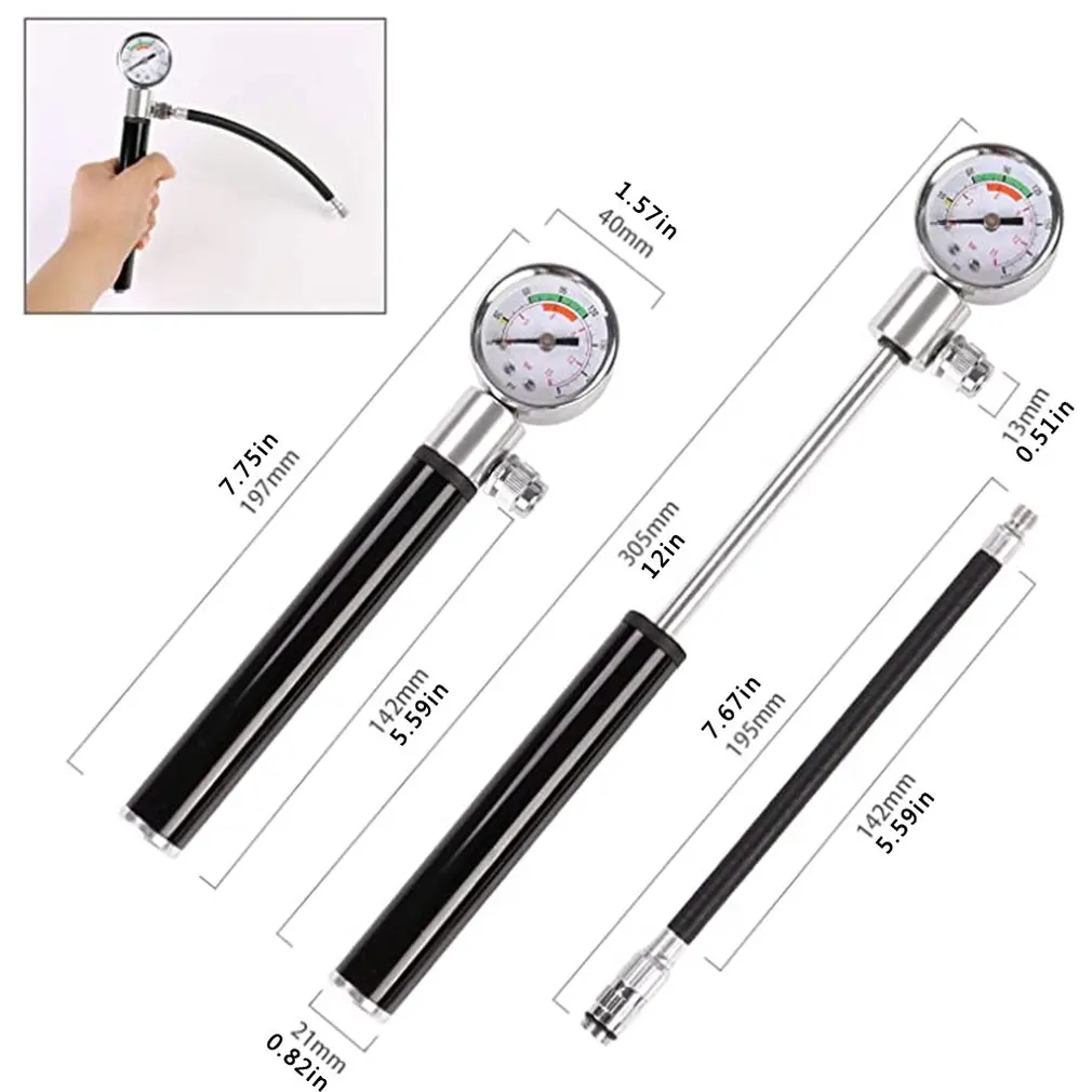 

A Collection of Multifunctional Tools for Mountain Bike Bicycle Repair and Tire Repair with Barometer