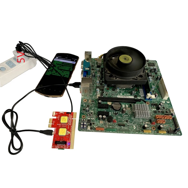 KQCPET6 V6 Модернизированный многофункциональный ноутбук и настольный ПК Универсальный диагностический тест отладочная поддержка PCI, PCI-E, LPC, Mini PCI E