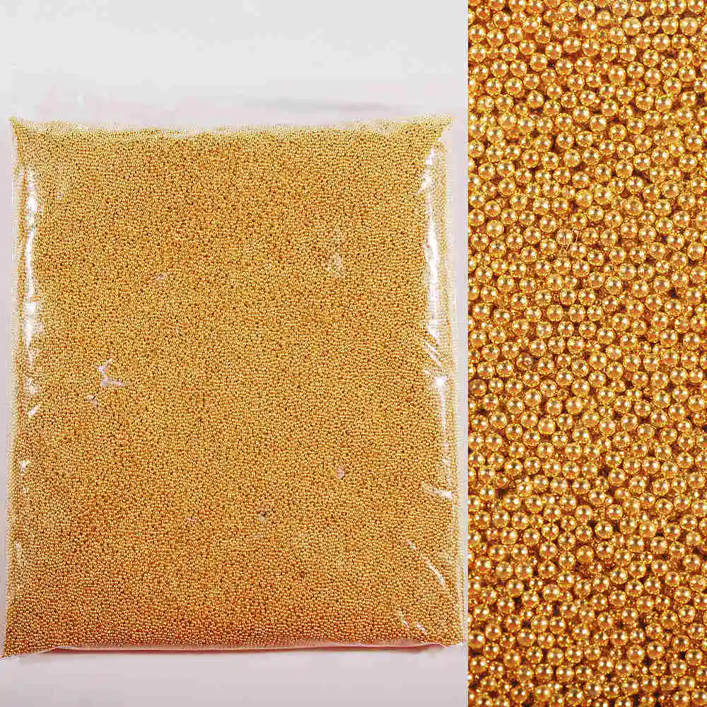 

Wholesale Nail Art Decorations 0.8-2.0mm Mini Caviar Metal Stainless 3D Micro Ball Nail Art Charms Stud Manicure Tool 1000g/bag