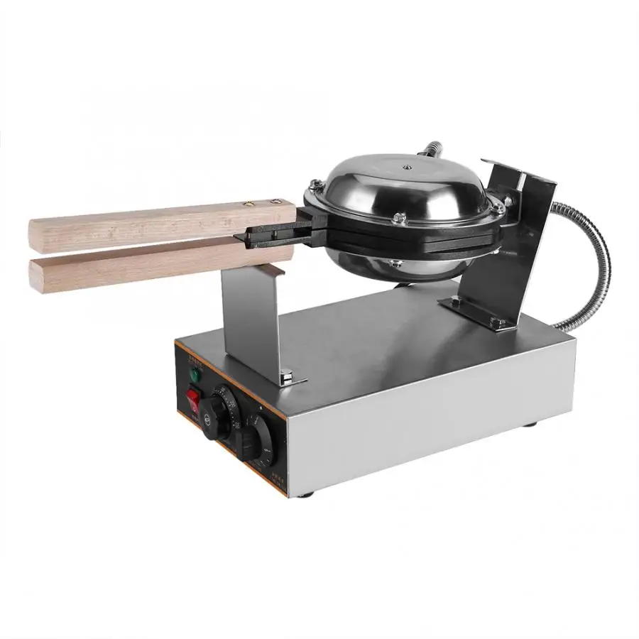 Beste Commerciële Elektrische 110V Usplug Non-stick Pan Ei Bubble Wafel Maker Eggettes Bladerdeeg Taart Ijzer Maker Machine Bubble Ei Taart Oven