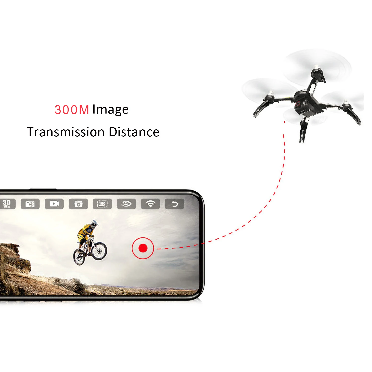 MJX Bugs 5 Вт B5W Радиоуправляемый Дрон с камерой 4K 5G Wi Fi бесщеточный квадрокоптер GPS