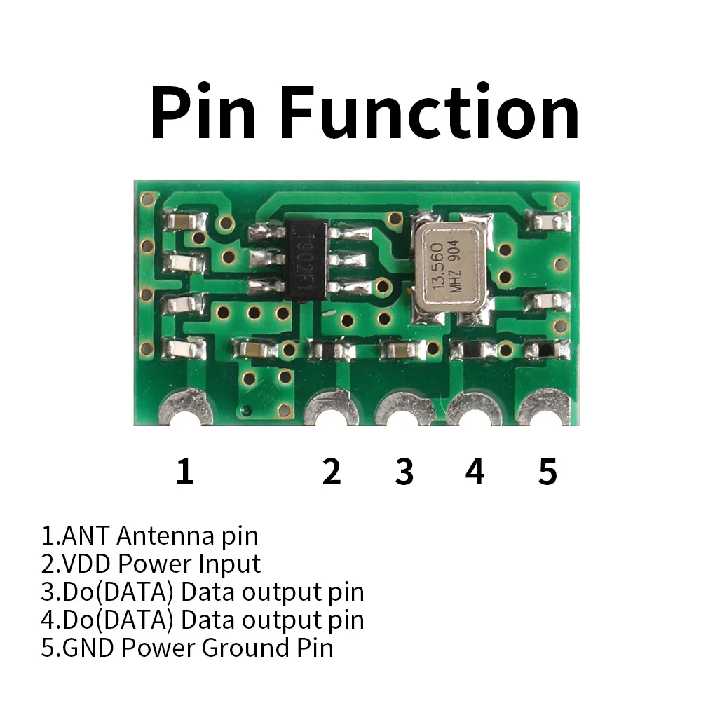 Беспроводной Радиочастотный релейный передатчик FUNSHION 433 МГц модуль