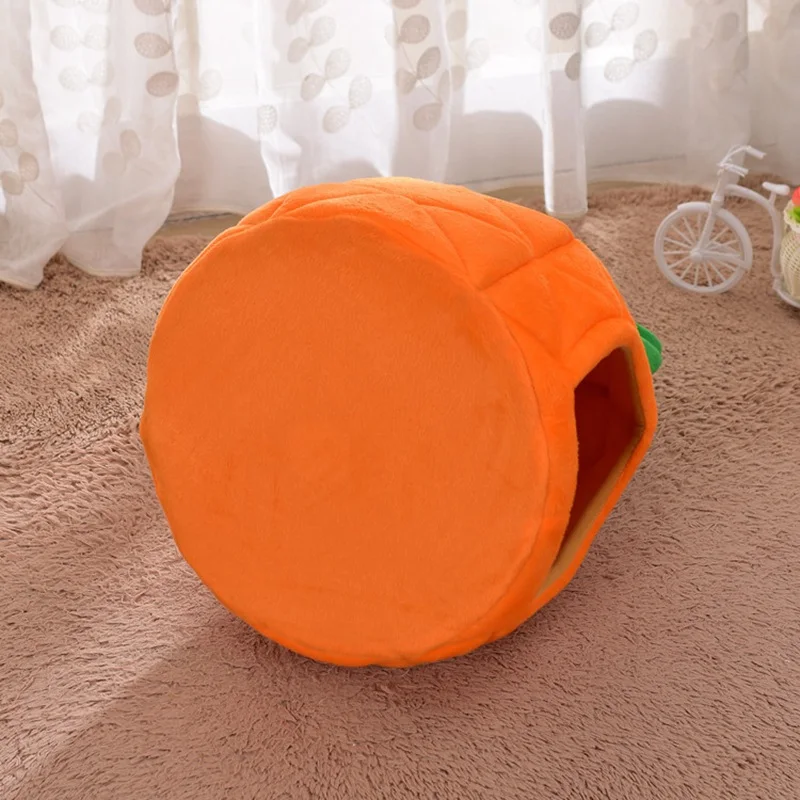 New 2019 Dog Kennel Breathable House Pineapple Shape Nest for Cat Puppy Plush Pet Bed Warm Products Creative Supplies | Дом и сад