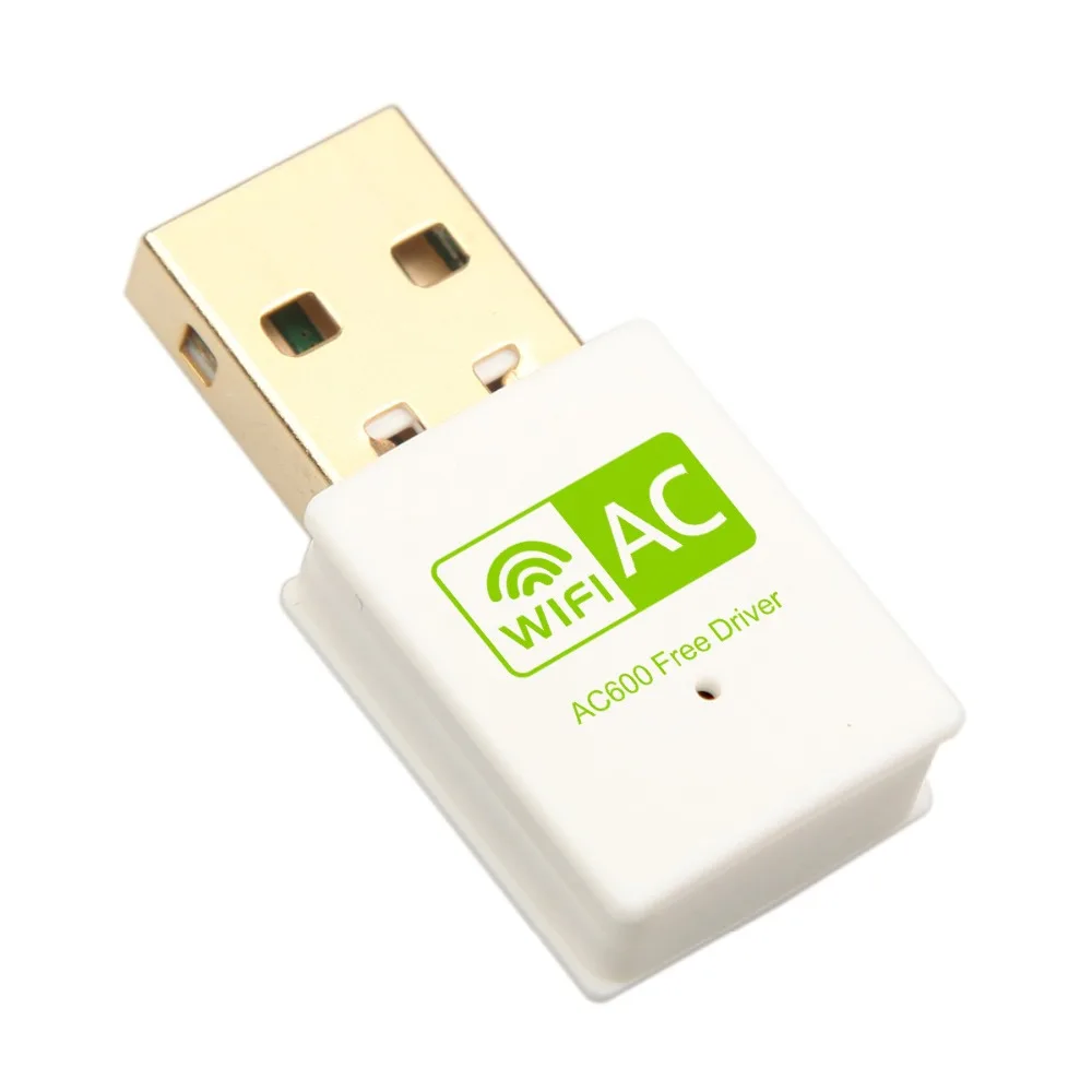 Двухдиапазонный беспроводной usb адаптер Wi Fi модем 2 4 ГГц 5 8 сетевая карта 802.11ac 600