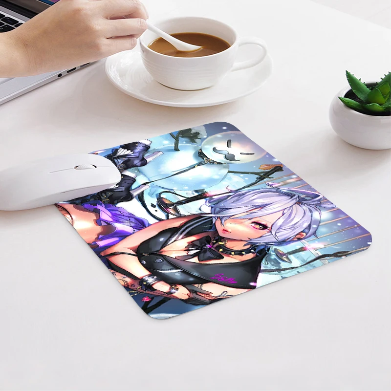 

MRGLZY Two-dimensional Mouse Pad Animation Table Mat Custom Size Thickening Waterproof Version Lock Edge Sliding Keyboard Pad
