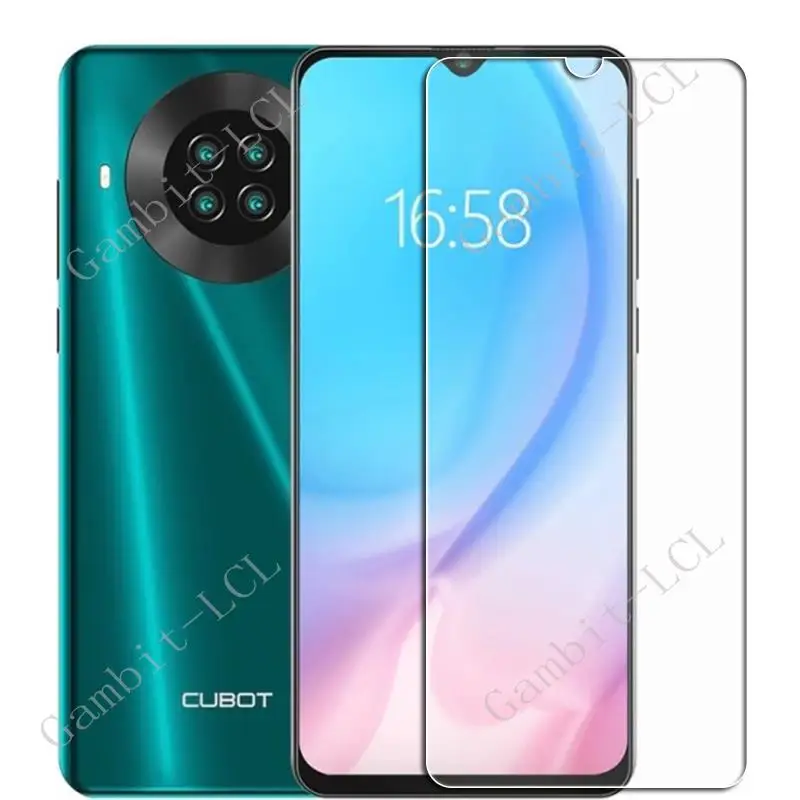 3Pcs Protection Glass For Cubot Note 20 Pro 7 P40 P30 P20 Quest X19 S X20 X18 Plus X19S Tempered Screen Protective  Cover Film