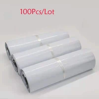 100pcslot white express bags waterproof poly envelope mailing bags self seal adhesive seal pouch plastic courier bag