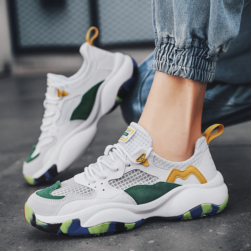 

Summer Breathable Mesh Shoes Men Summer 2020 Men Shoes Sneakers Fashion Tenis Feminino Casual Spring