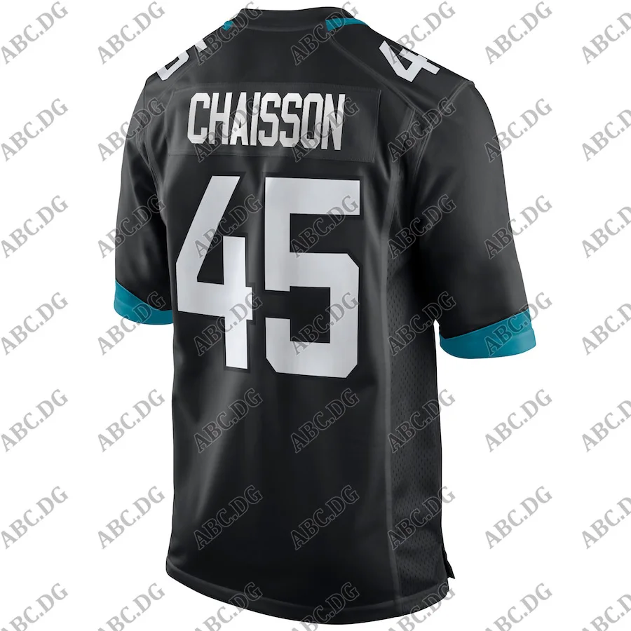 

Customized Stitch Men Women Kid Youth Jacksonville K'Lavon Chaisson Black 2020 Draft First Round Pick Game Jersey 4XL 5XL 6XL