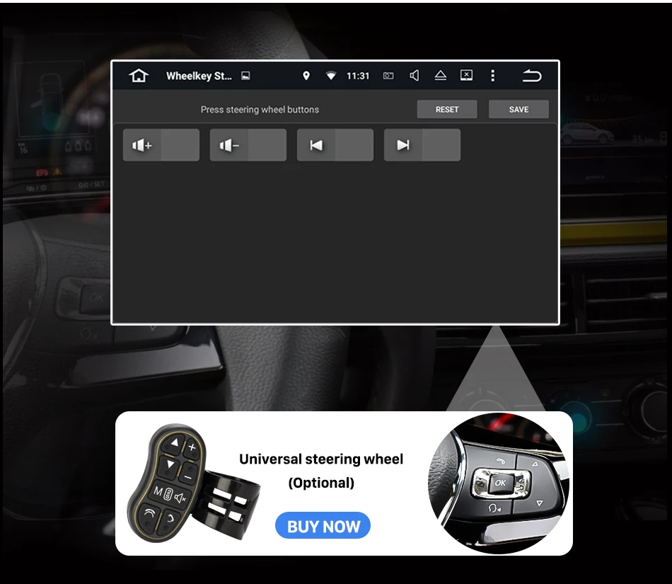 Eunavi 2 din Восьмиядерный 4 г 64 г Android 9 автомобильный DVD gps для VW Passat CC Polo GOLF 5 6 Touran EOS T5 Sharan Jetta Tiguan радио dsp