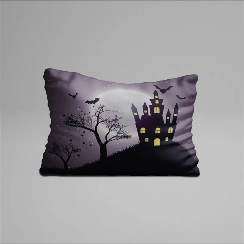 Комплект постельного белья с рисунком кошмара на Хэллоуин|Пододеяльник| |