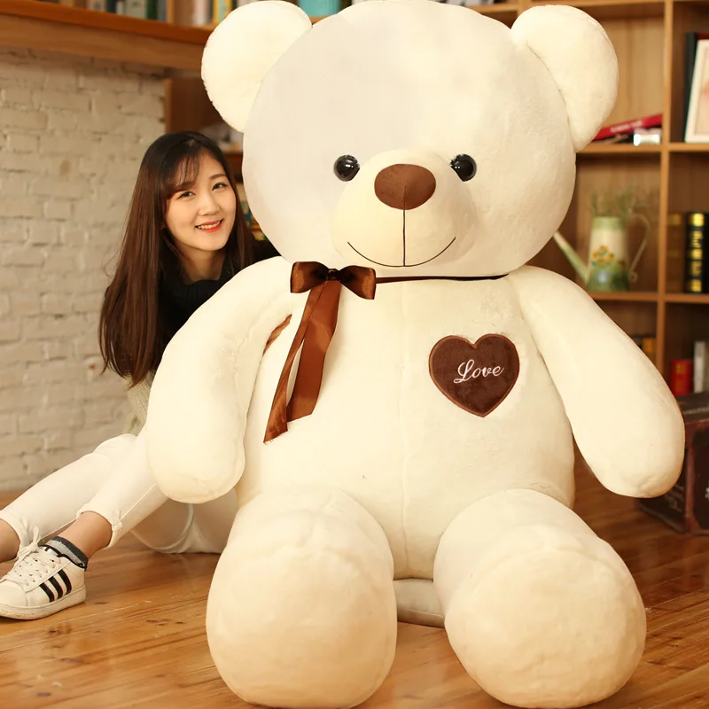 

America Giant Teddy Bear Plush Toys Soft Teddy Bear Skin Popular Birthday Valentine Gifts For Girls Kids