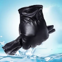 new material high elasticity pu leather gloves comfortable breathable wide application range wear resistant protective gloves