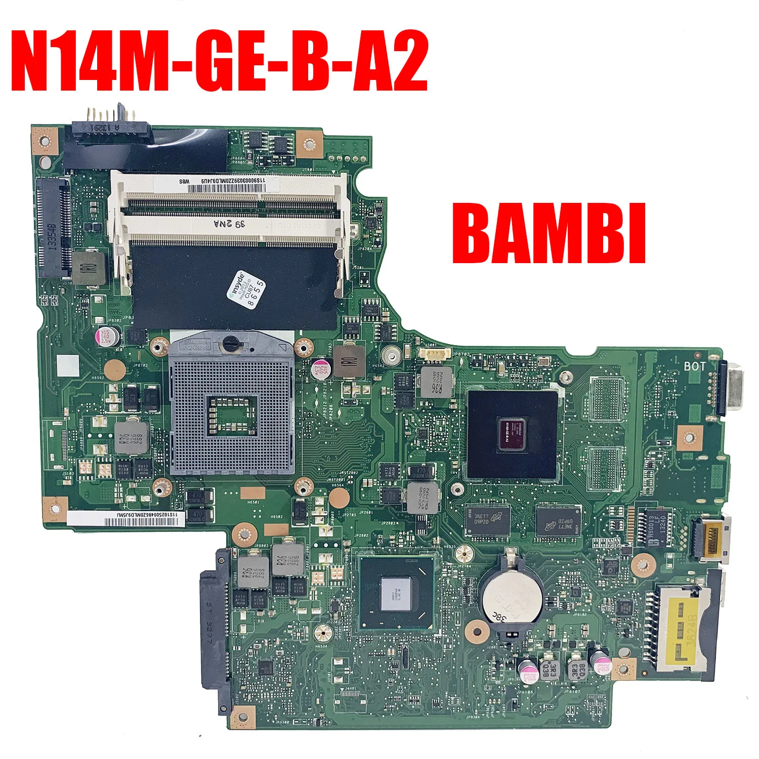 

90003229 laptop motherboard HM76 Chip BAMBI MAIN BOARD REV:2.1 fit for Lenovo G700 Notebook pc system board with GT 720M graphic