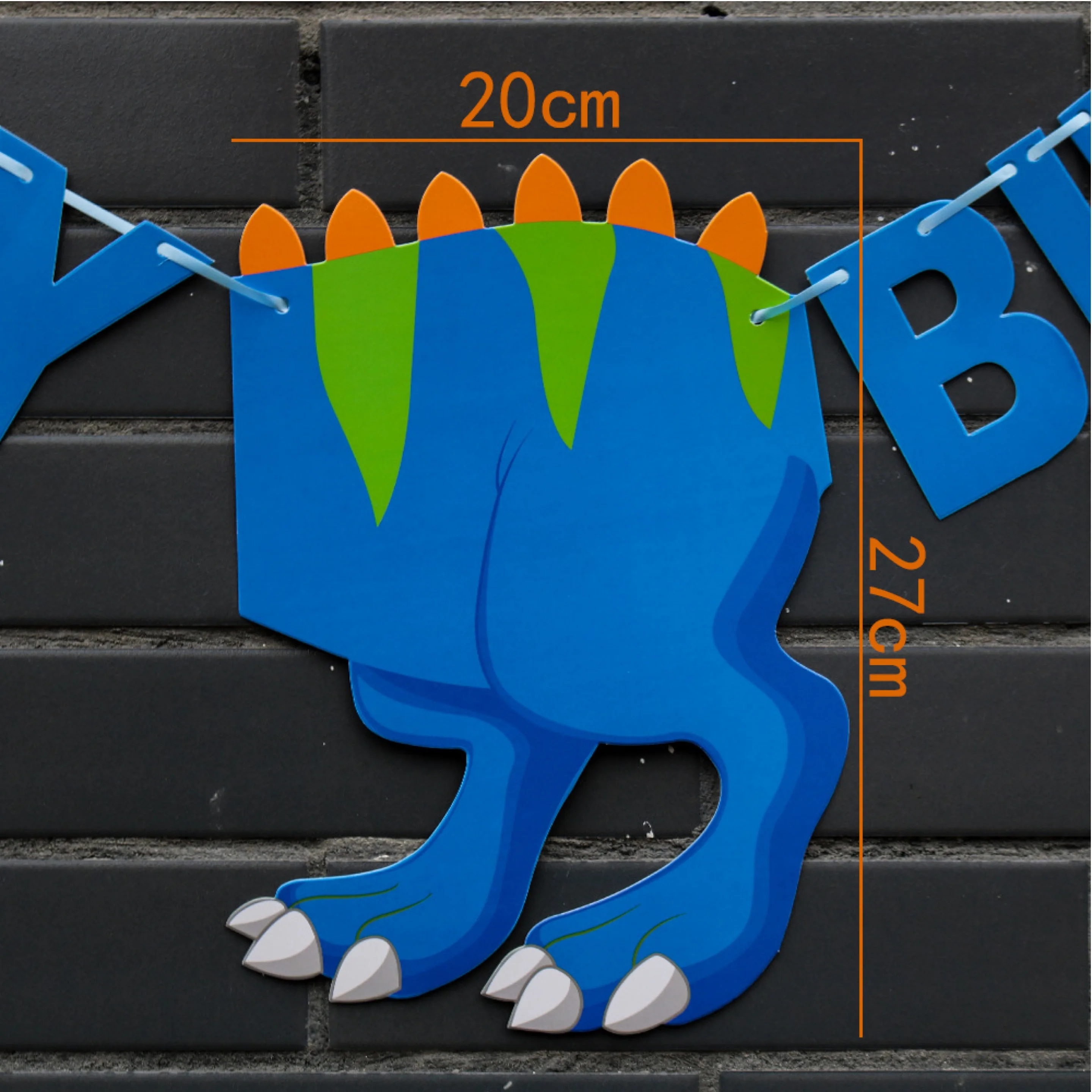 Вечерние принадлежности динозавра воздушные шары аксессуары бумага Гирлянда