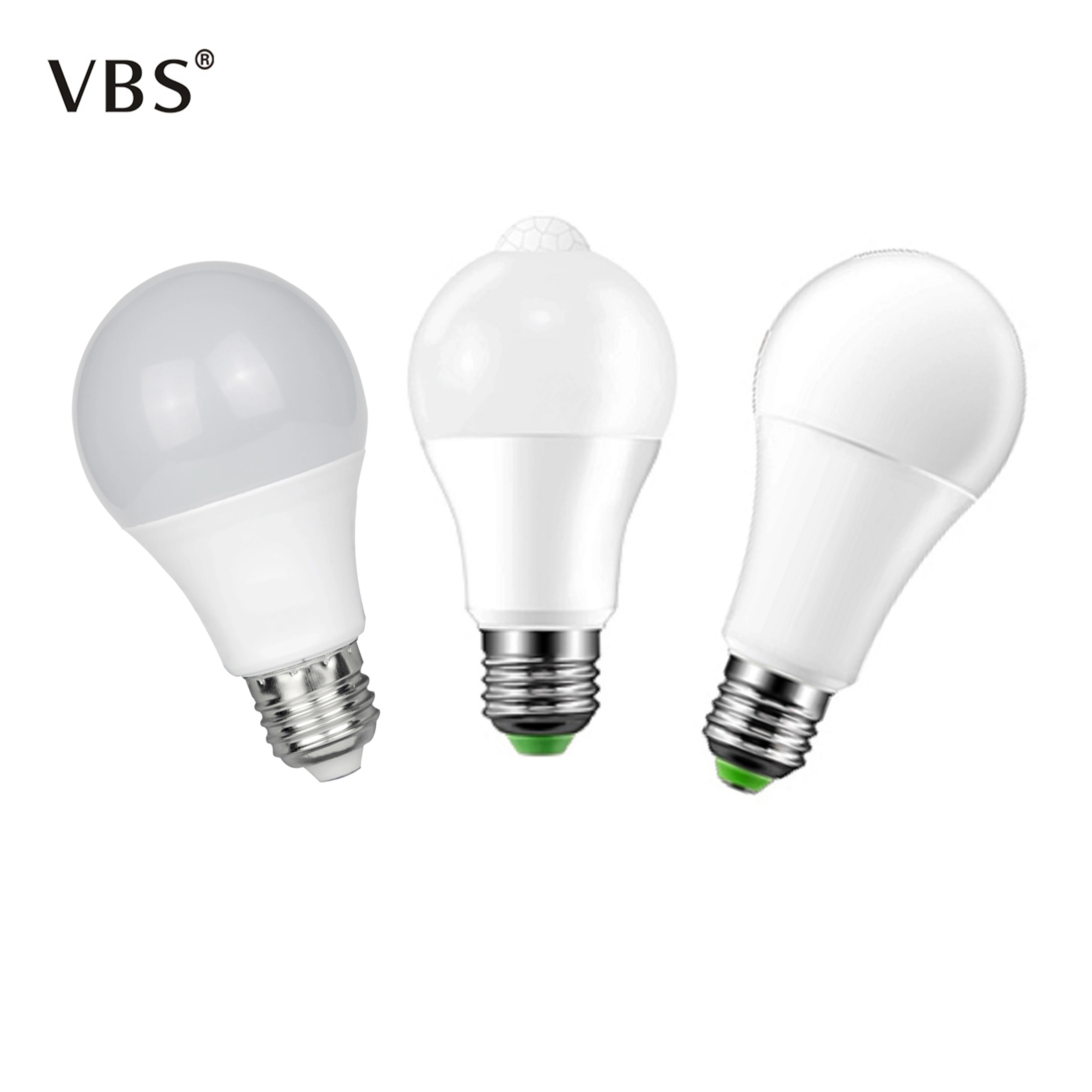 Новый стиль светодиодная лампочка с датчиком движения/от заката до рассвета E27 15