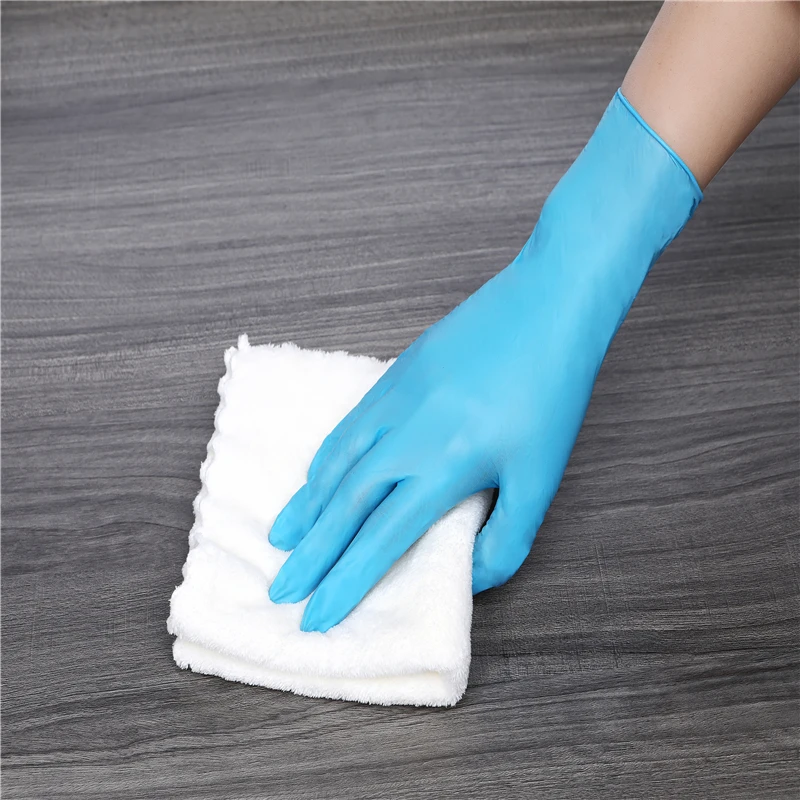 Бытовые латексные перчатки с погружной подкладкой для уборки кухни и стирки | Дом