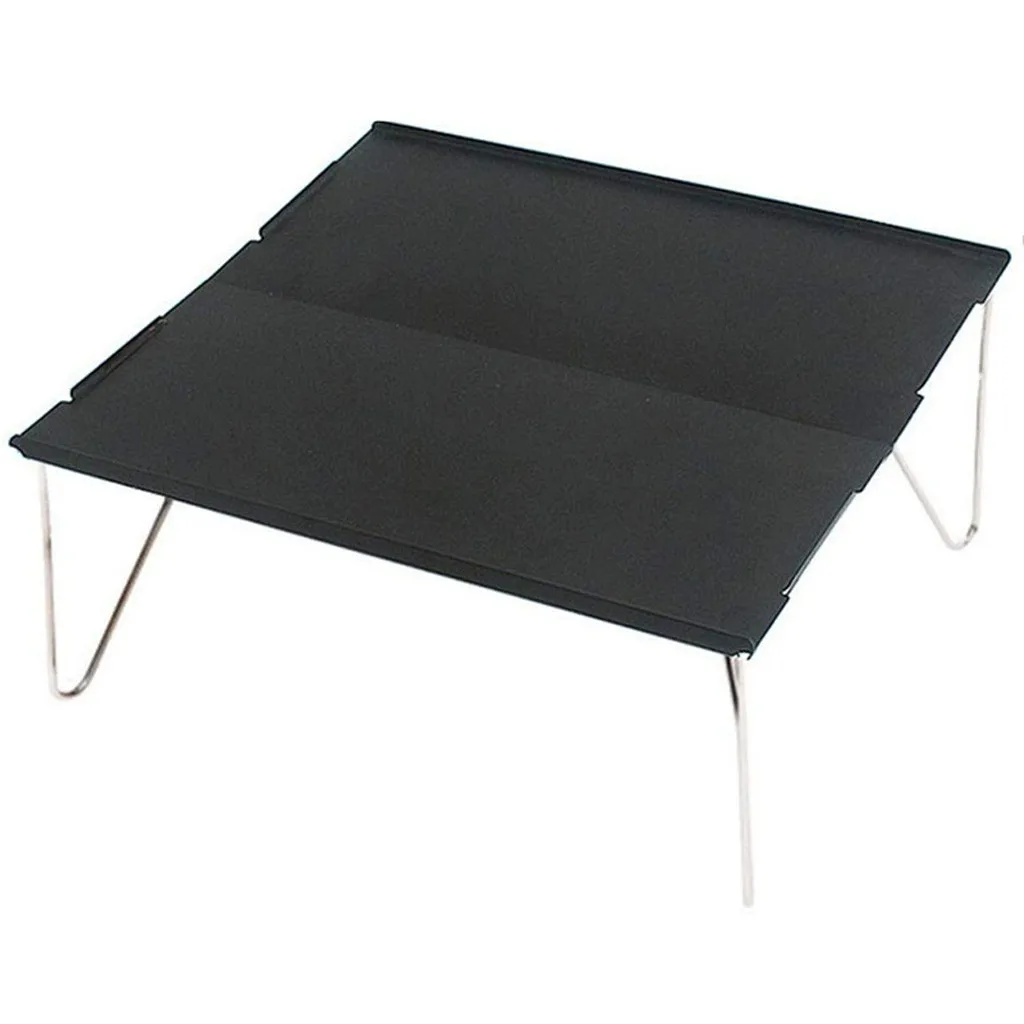 High Quality Outdoor Mini Folding Table Mountaineering Riding Camping Barbecue Matching Portable Aluminum Coffee | Спорт и
