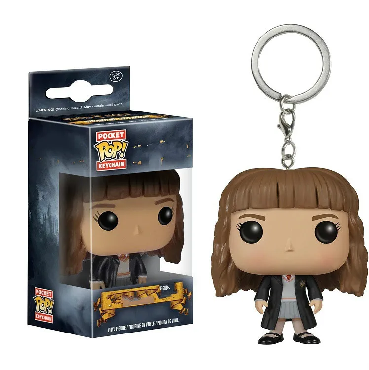 Funko pop брелок модель игрушки для chlidren аниме Рисунок Гарри Поттер король Игра престолов Джокер Харли Квинн брелок - Цвет: hermione
