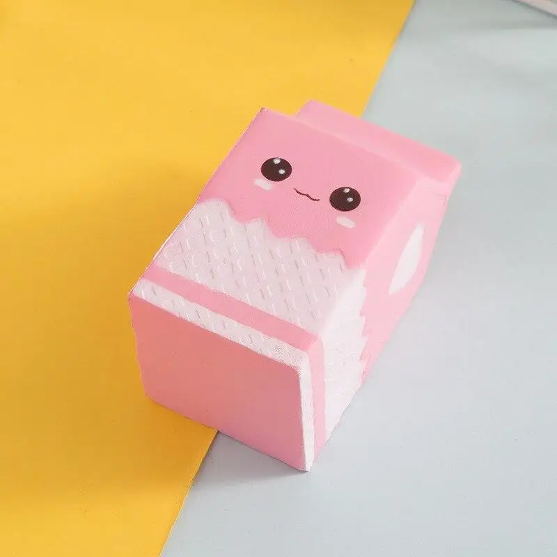 

1pc Milk Bottle Squishy Slow Rising Squeeze Toys PU Stress Stretch Kids Toy Party Birthday Gift Stress Reliever Squishys Toys