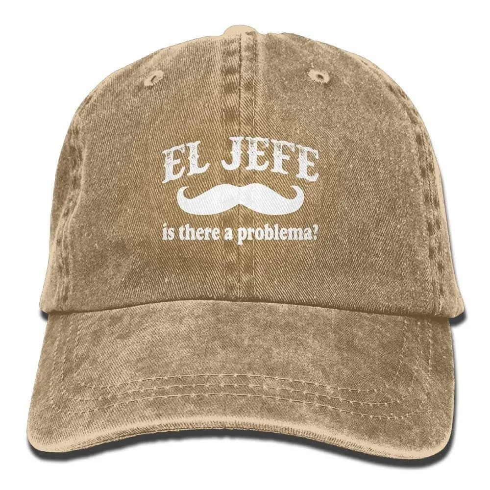Крутые El Jefe The Boss в испанской мексиканской хлопковой джинсовой бейсболке