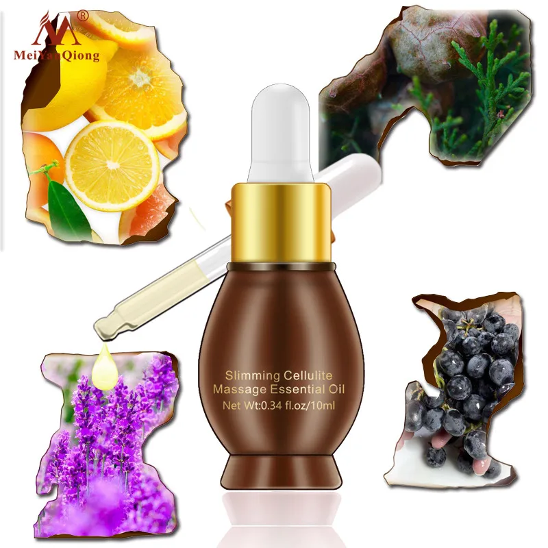 Массажное эфирное масло для похудения и целлюлита средство потери веса сжигания