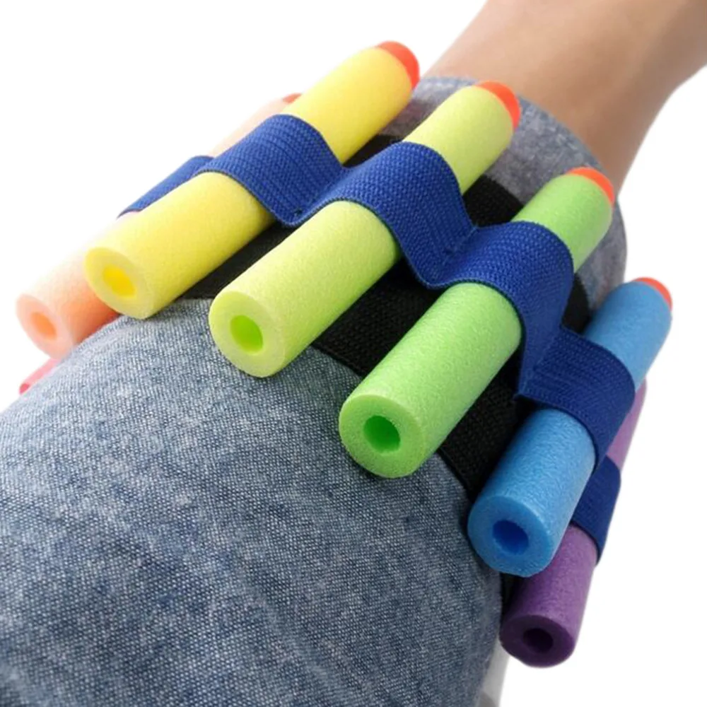 1PCS Carrier Bullet Pouch Wrist Tactical Cuff Bracer Support Wrister Kids Toy Foam For Nerf wholesale | Спорт и развлечения
