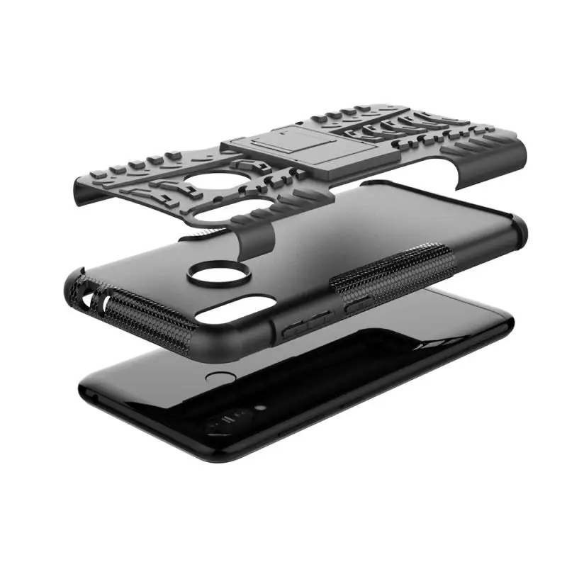 Heavy Duty Armor Case for ASUS Zenfone Max Pro M2 M1 ZB601KL ZB602KL ZB631KL ZB633KL Back Cover Silicone + PC 2 in 1 Phone |