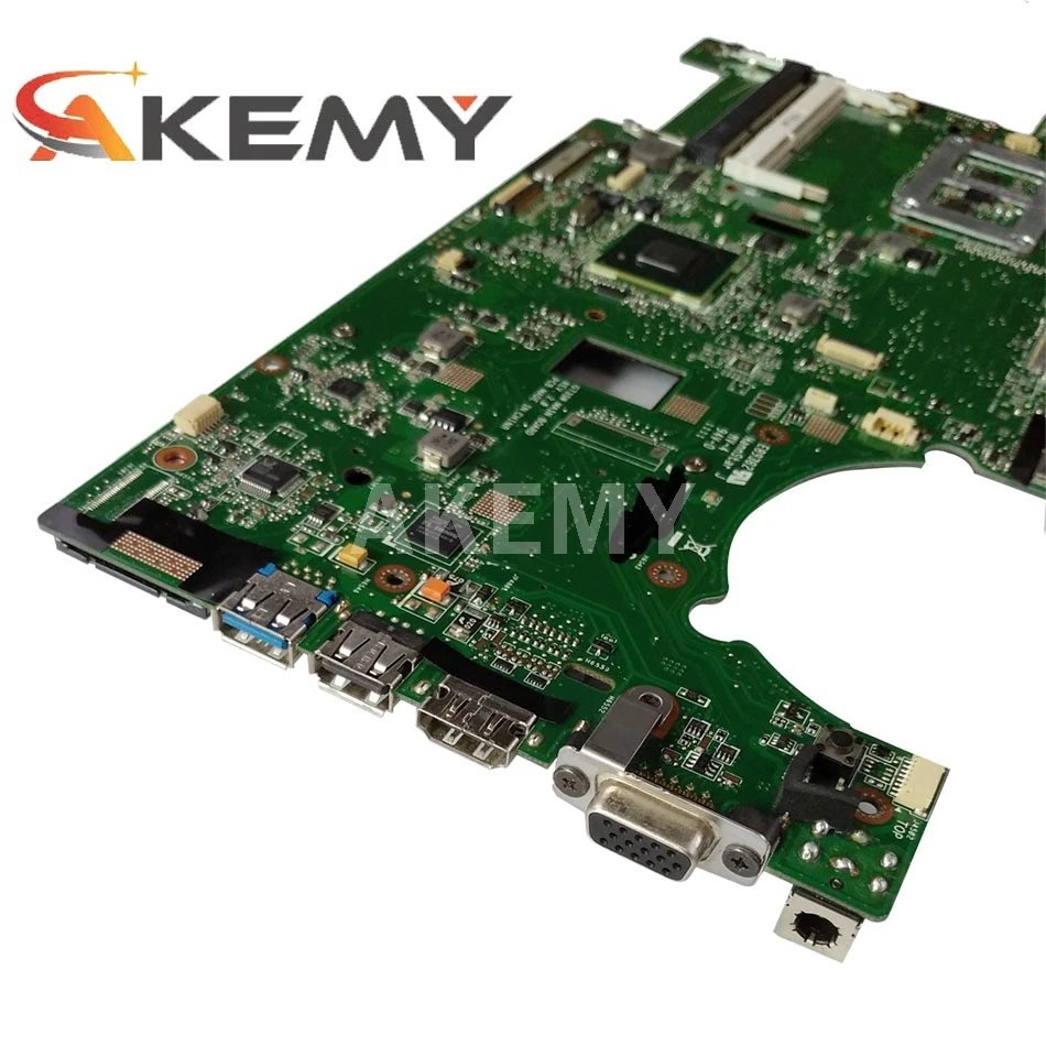 

Akemy G73SW mainboard for ASUS ROG G73SW G73S Laptop motherboard 90 days warranty HM65 2D