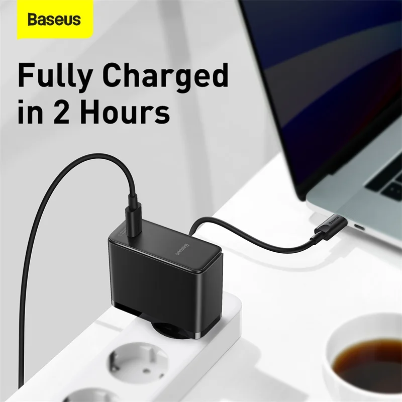 baseus pd 100w gan usb c charger quick charge 5 0 qc 4 0 type c fast charging for iphone 12 samsung xiaomi macbook laptop usbc free global shipping