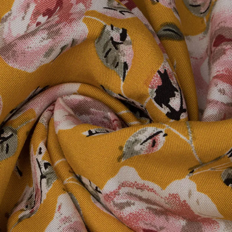 

2021 Spring New Butterfly Sleeve Print Dress Women Sweet Ruffles V Neck Floral Dress For Woman Summer Fashion Short Dress